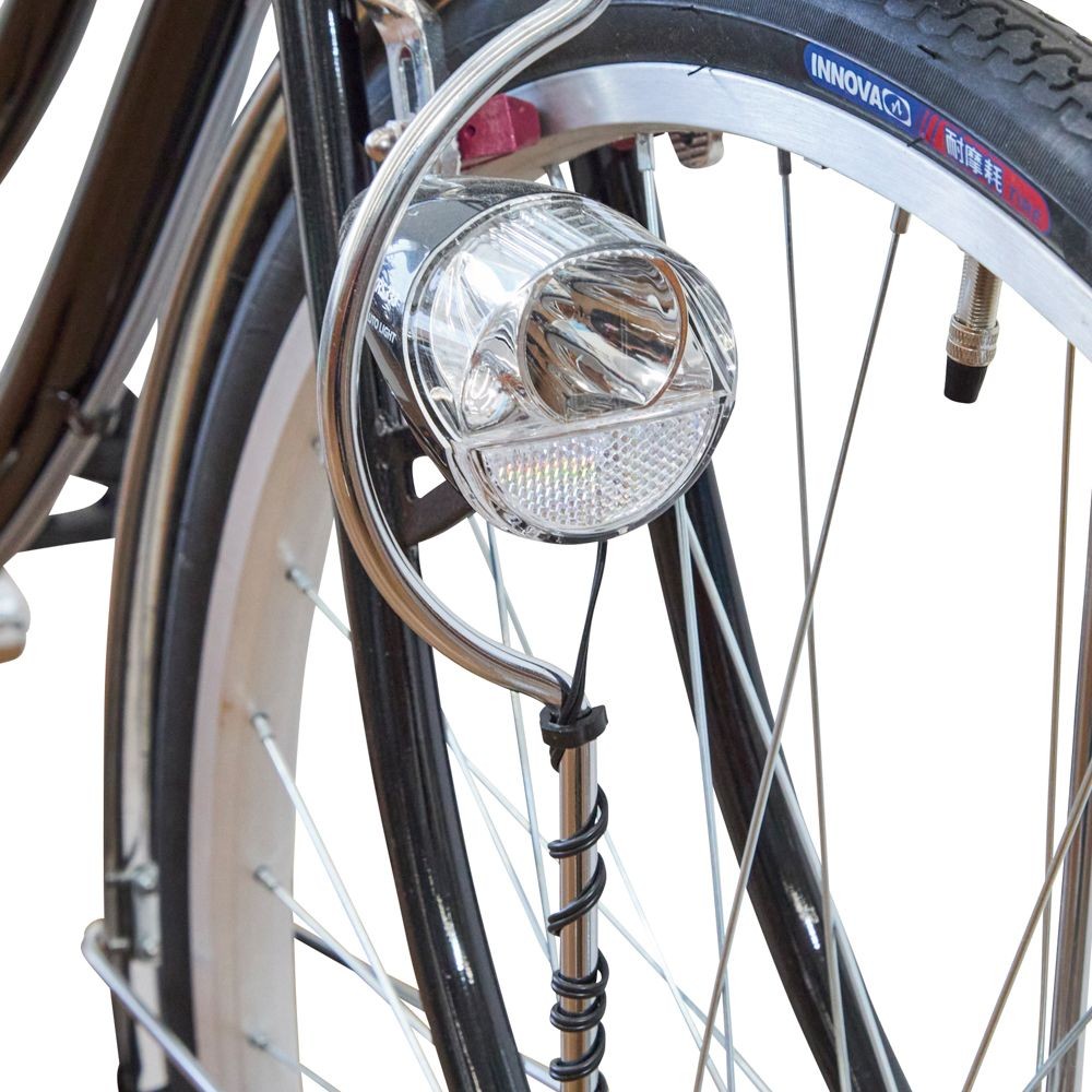 ２６インチ軽快車 内装3段変速　モルト, ブラック, 26インチ 内装3段