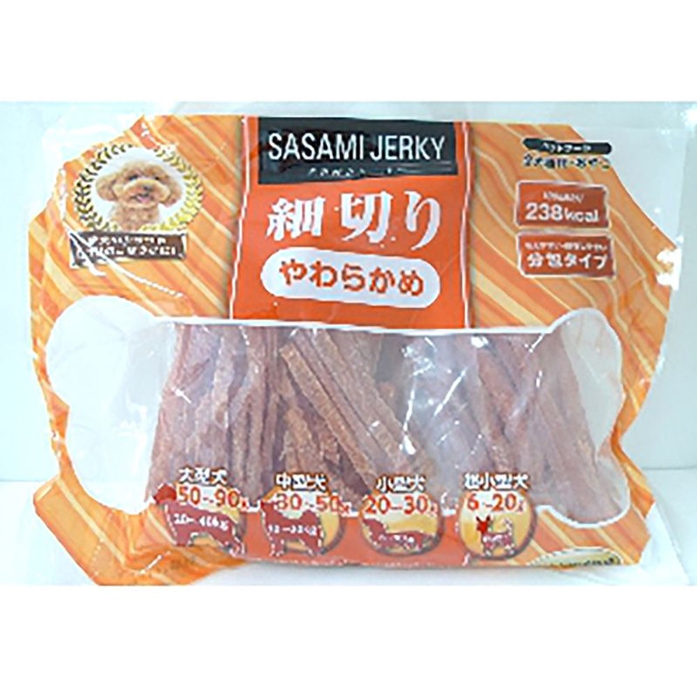 ささみジャーキー細切り500ｇ（250ｇＸ2）, その他カラー１, その他サイズ１