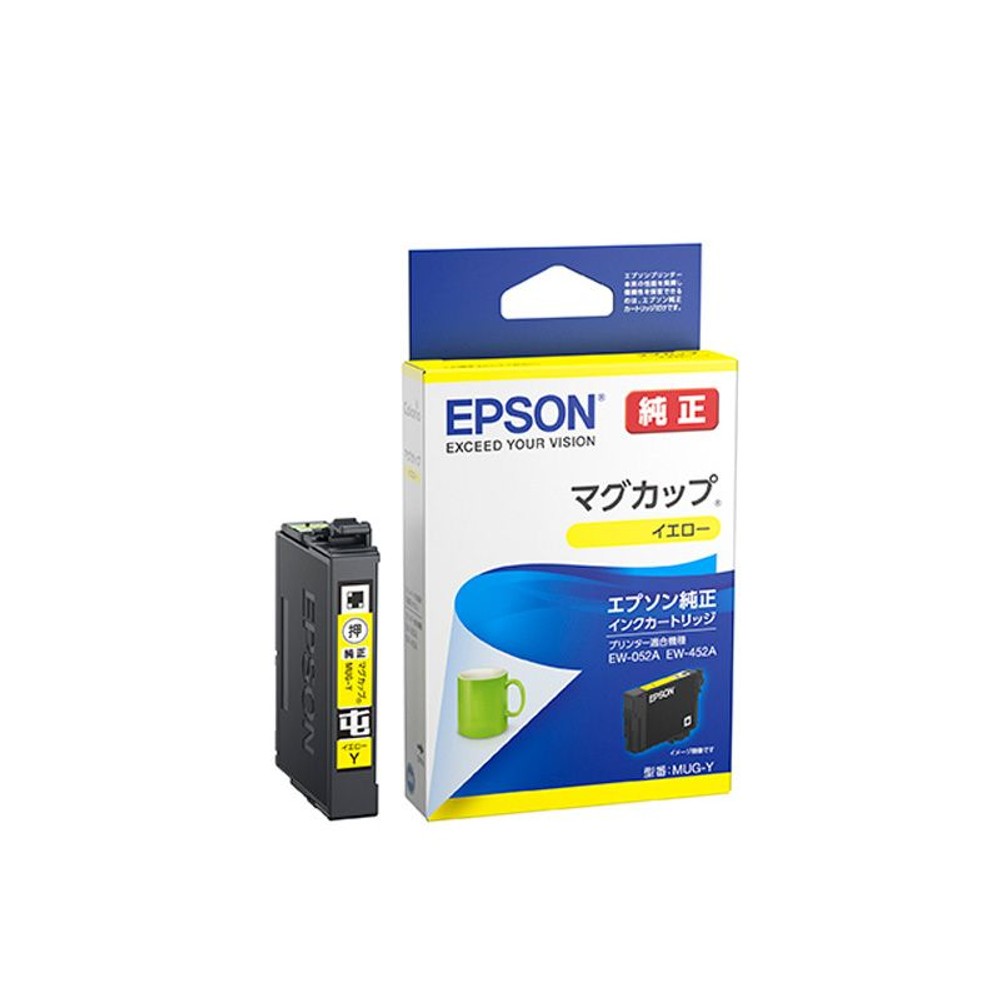 エプソン　インク　マグカップ　イエロー　ＭＵＧーＹ純正, イエロー, インクカートリッジ
