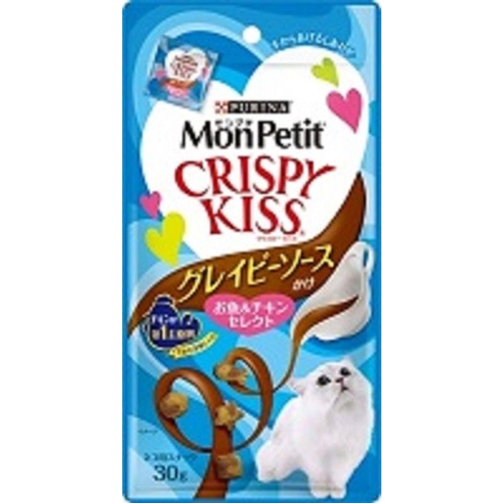 ネスレ　クリスピーキッス　グレイビーお魚チキン　３０ｇ, -, 30g