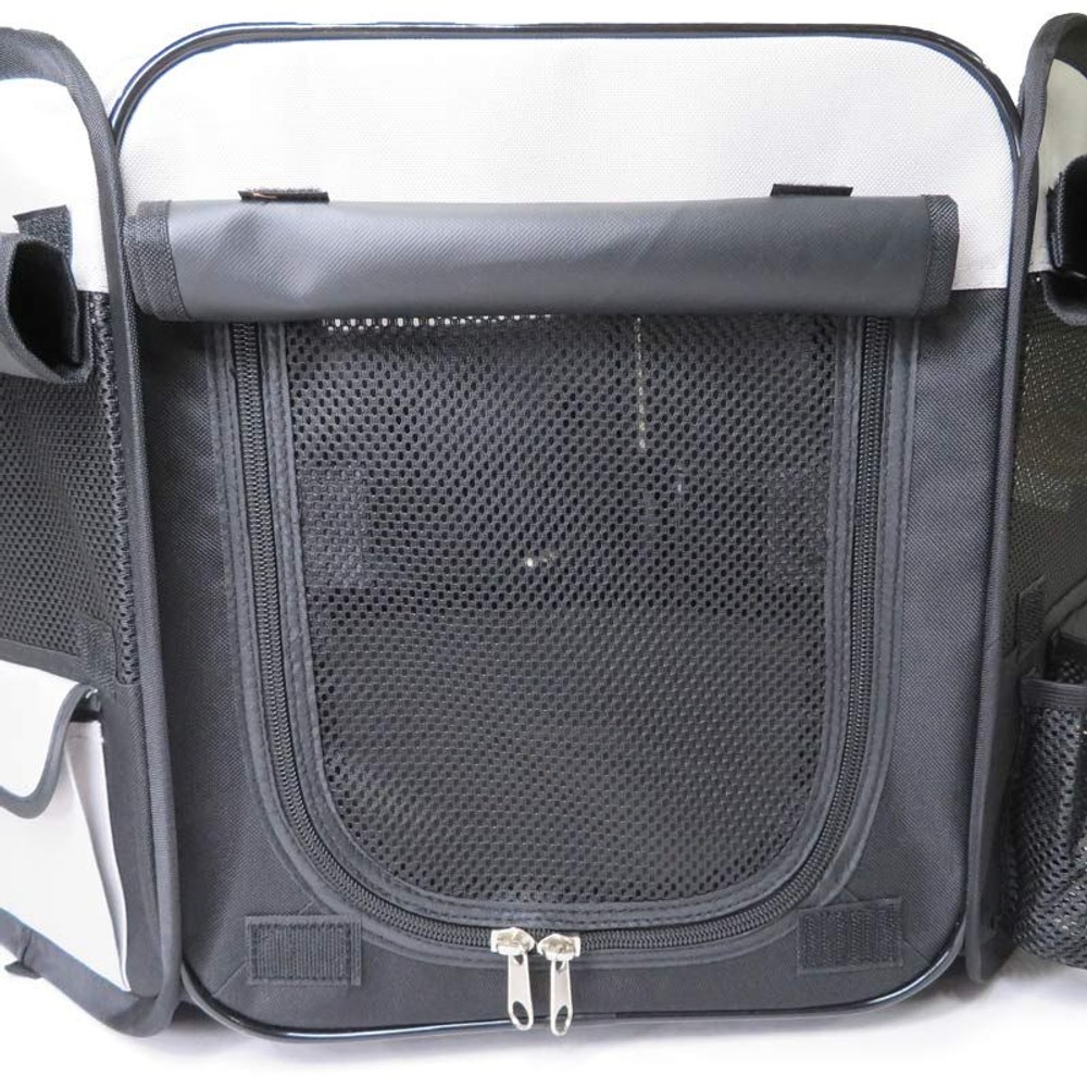 折りたためる8角形ソフトサークル, ブラック（S）, Sサイズ