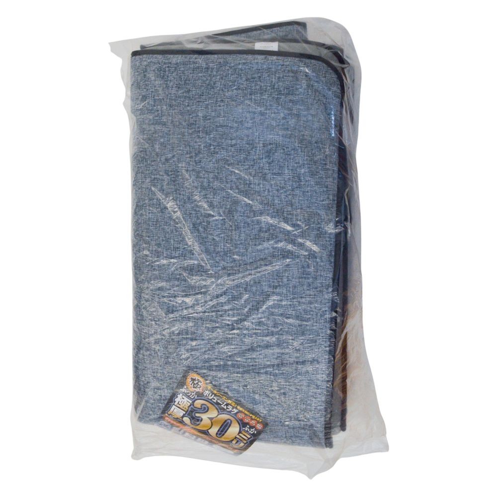 WIZ'A ウイザ　極ボリュームラグ　約１８５&times;１８５, グレー, 185&times;185cm