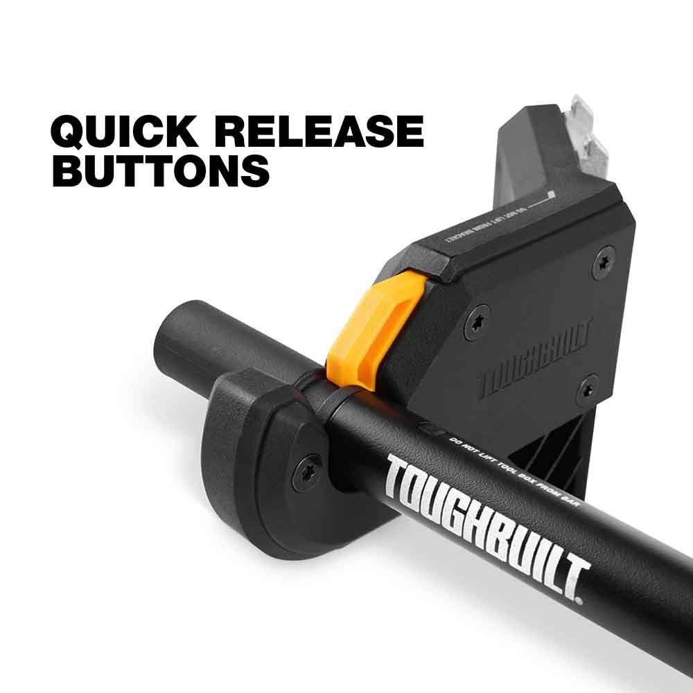 TOUGHBUILT（タフビルト）STACK TECH(スタックテック) 　ロールホルダー, ブラック, TB-B1-A-32