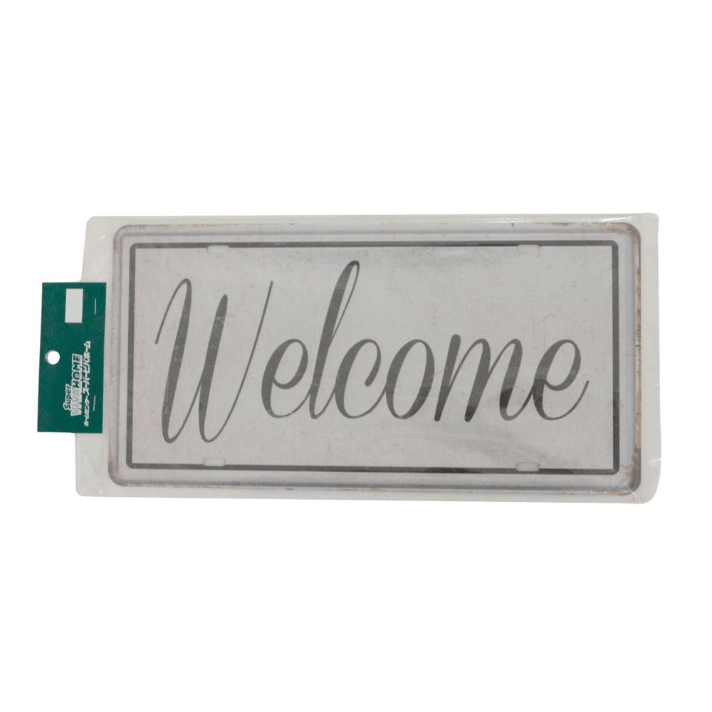 ティンプレート ウェルカム１ー５０８, ウェルカム, 約150&times;300mm