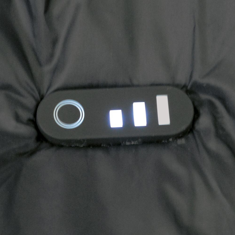 【オンラインショップ限定】３ヒーター内蔵ベスト, ブラック, Sサイズ