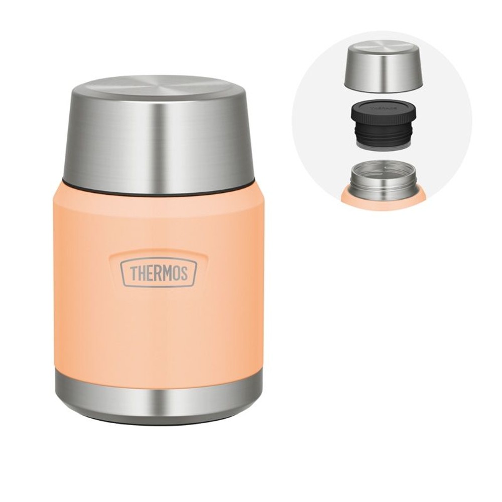 サーモス　フードジャー　５００ｍｌ　ＡＳＳＡー５００　ＭＥＬ, メロン, 500ml
