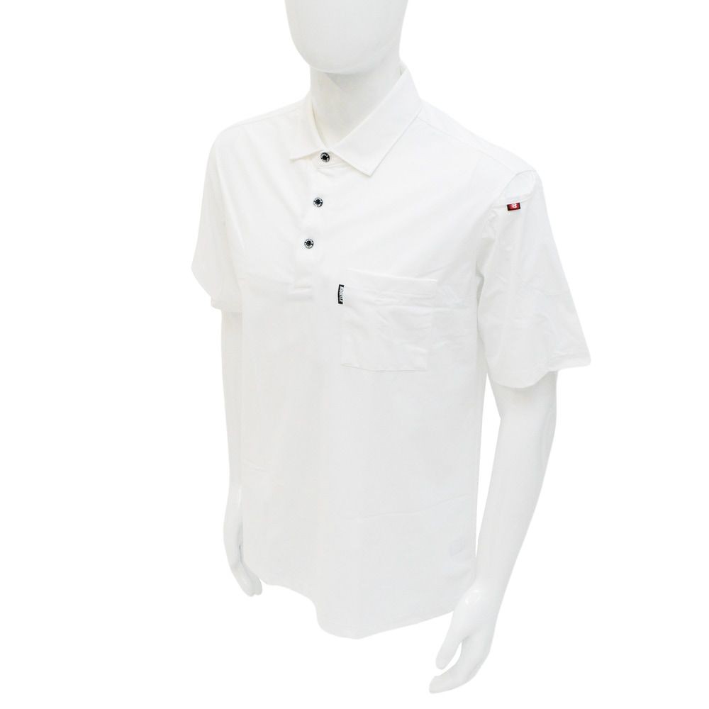 BURTLE（バートル） 237 半袖シャツ, ホワイト, Mサイズ