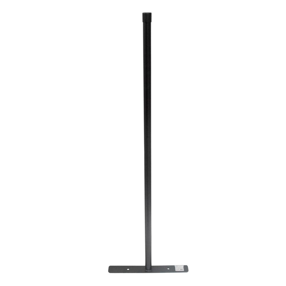 アメリカンフェンス用柱　ブラックＨＴ　約１２００ミリ, ブラックＨＴ, 1200mm