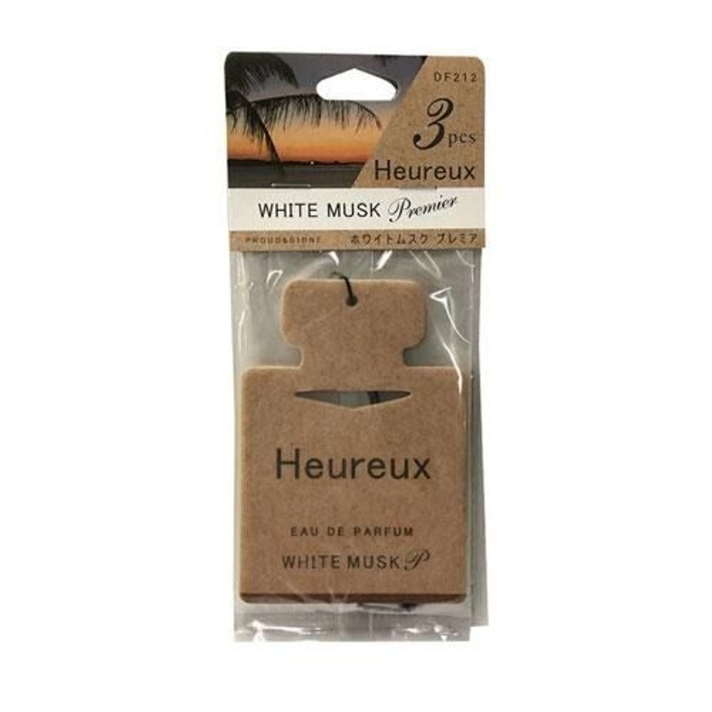フールーペーパーフレグランス PROUD　ホワイトムスクプレミアの香り, ホワイトムスクプレミア, 3枚入り