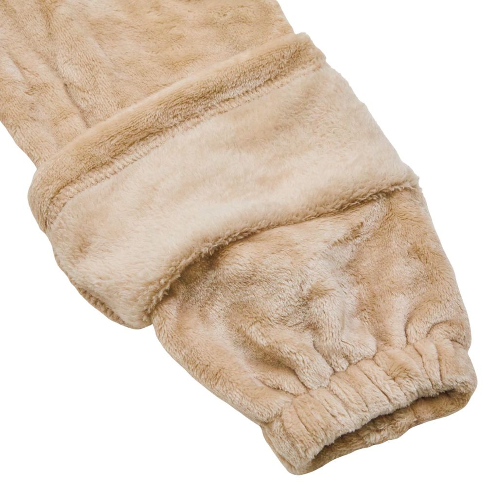 WIZ'A　ウィザ　着る毛布フードタイプＢＥ, ベージュ, 120cm