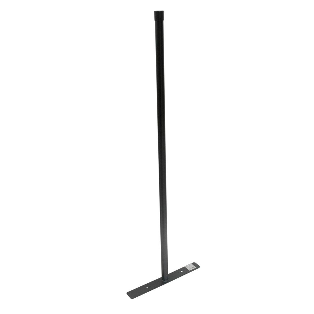 アメリカンフェンス用柱　ブラックＨＴ　約１２００ミリ, ブラックＨＴ, 1200mm