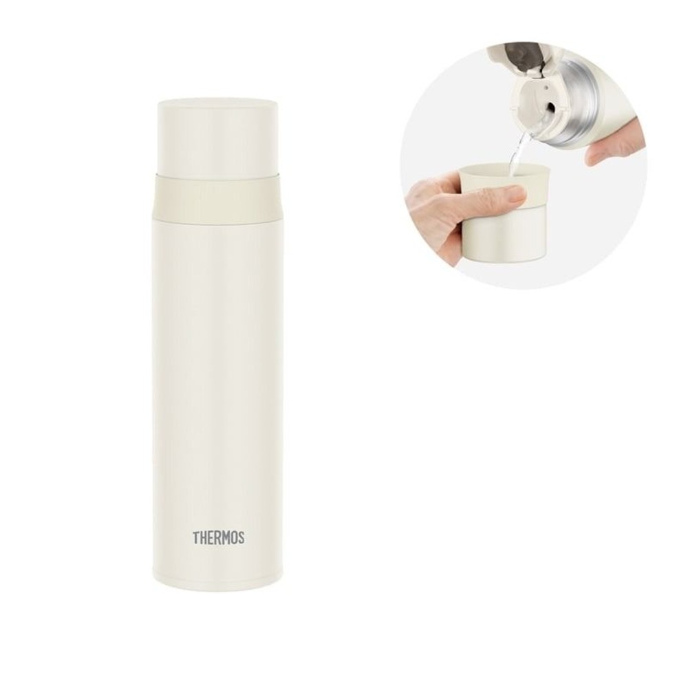 サーモス　ステンレスボトル ＦＦＭー５０２ ＭＴＷＨ, マットホワイト, 500ml