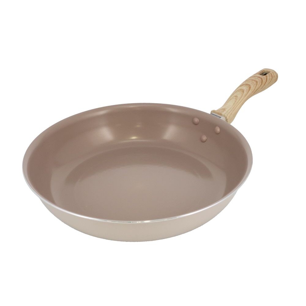 ウィザ WIZ'A　めちゃ滑！スピンコートＩＨフライパン, ベージュ(20), 20cm