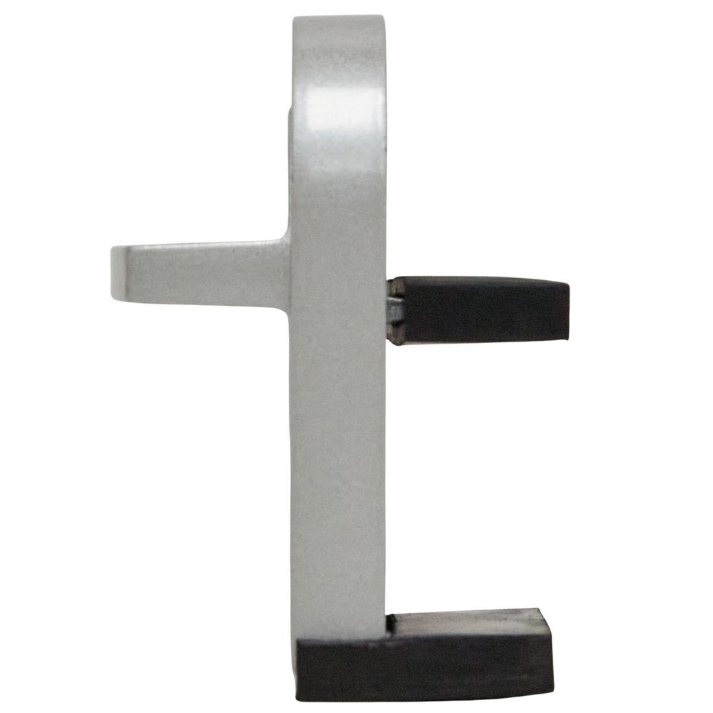 ウィザ WIZ'A　窓ロックＶ　４個入, シルバー, 4個入