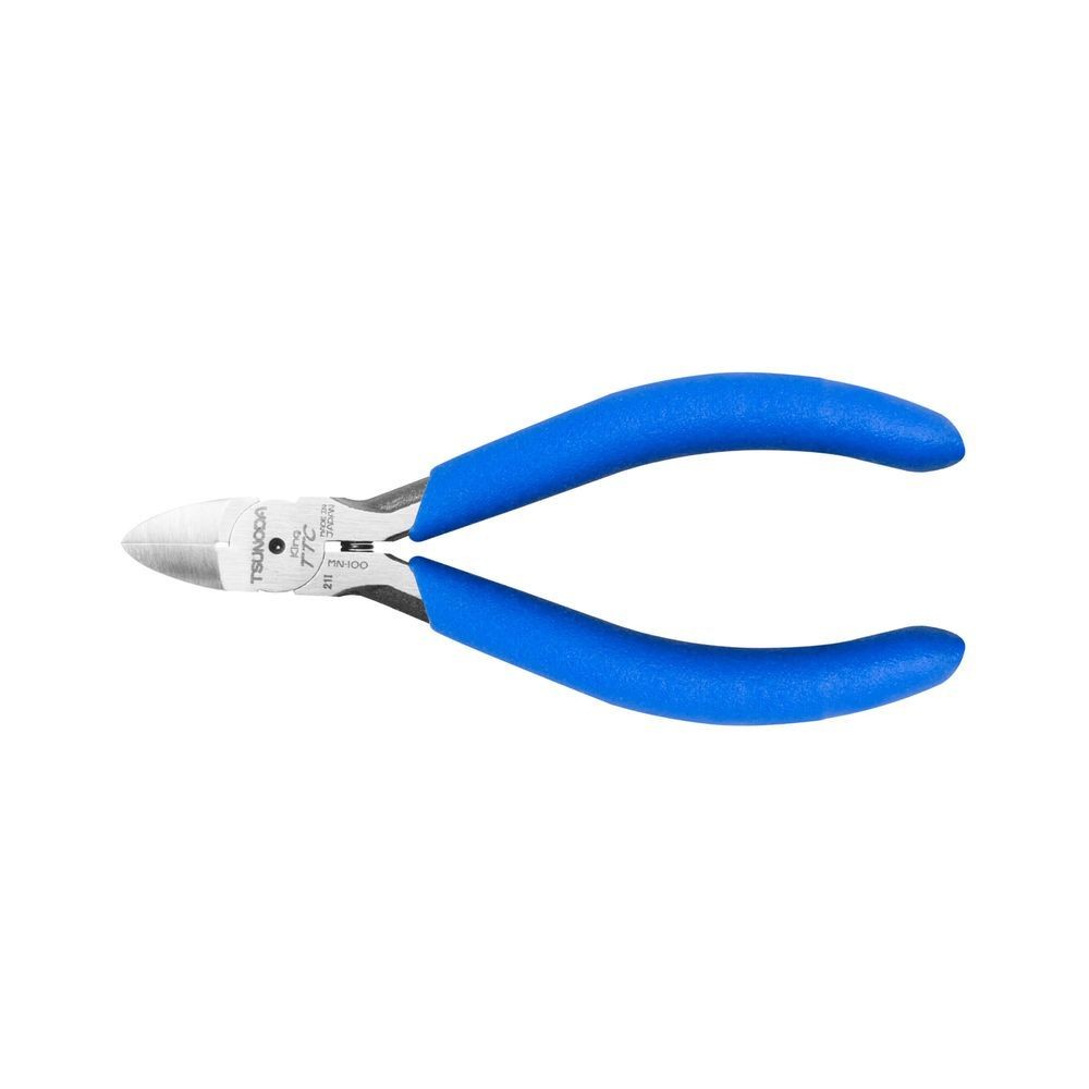 ツノダ（Tsunoda） プチニッパー　１００ｍｍ　バネ付 MN-100, ブルー, 100mm