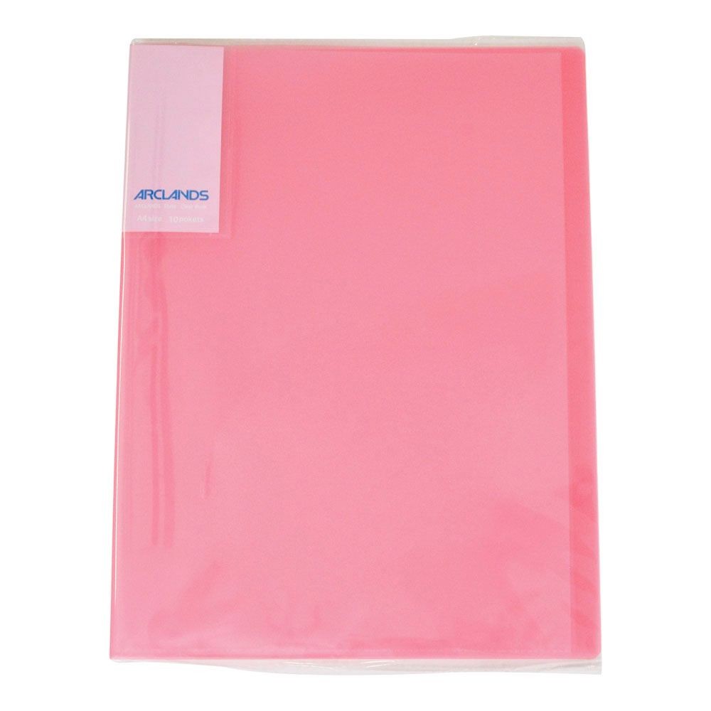 ウイザ WIZ'A透明クリアブックＡ4 10P, クリア, A4 10ポケット