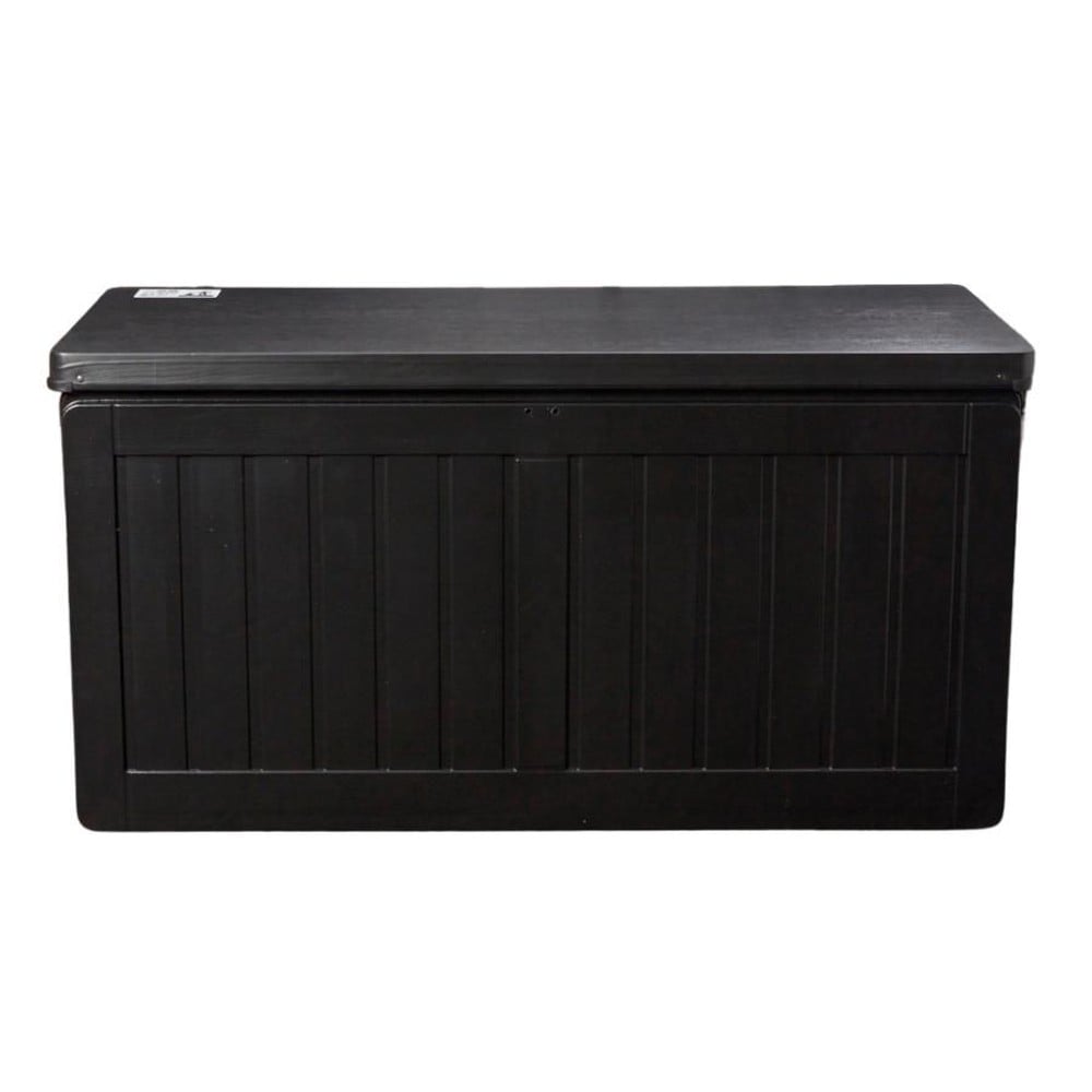 大型屋外分別ストッカー  約190L, ブラック, 190L