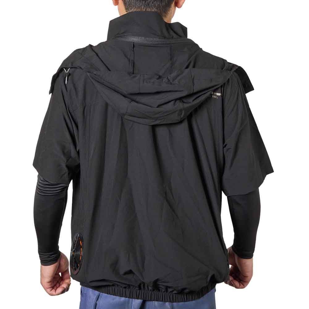 【2026年モデル】ウイザ　WIZ'A　アイストライアングル　フルセット　半袖　ブラック, ブラック, Mサイズ