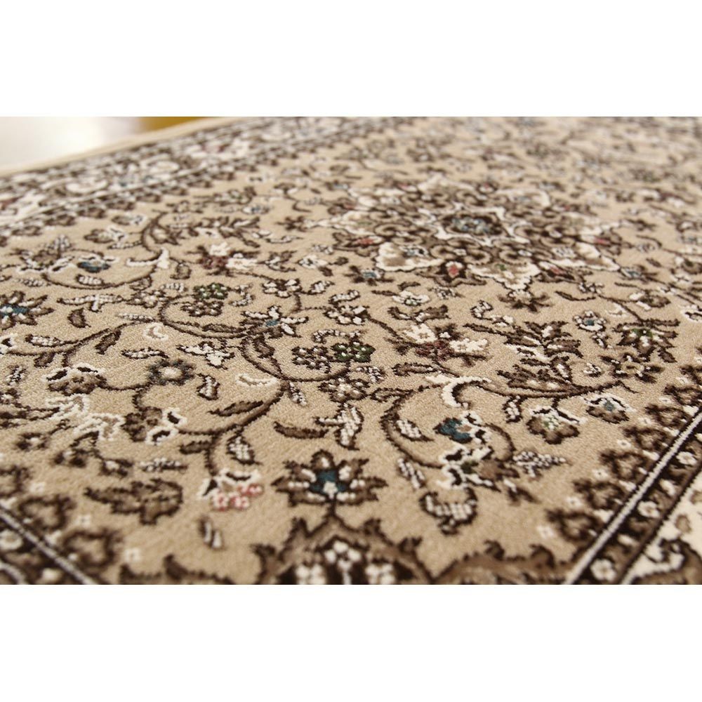 洗える・抗菌防臭・床暖房対応 185&times;185cm 国産モケットラグ SNM ベージュ, ベージュ, 185&times;185cm