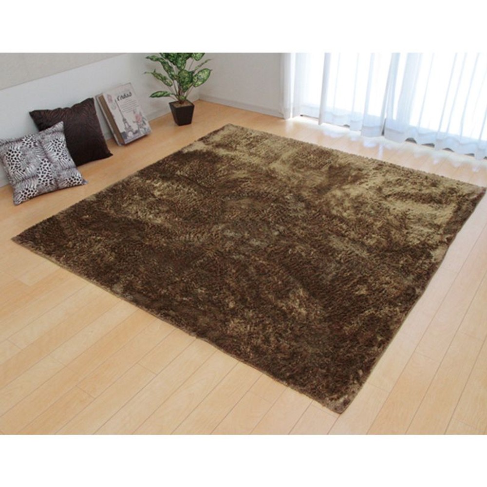 シャギー調ラグ　ラルジュ【メーカー直送・代引不可】, その他カラー３, 130×185cm