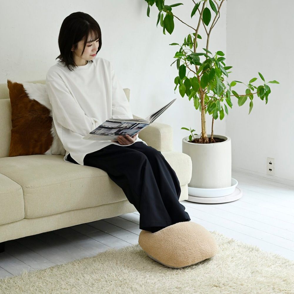 山善 蓄熱式湯たんぽ YTS-M402BE, ベージュ, 幅300mm&times;奥行240mm&times;高さ50mm