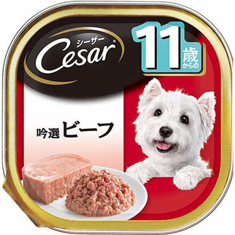 シーザー　11歳からの吟選ビーフ　100ｇ, 11歳から, 100g