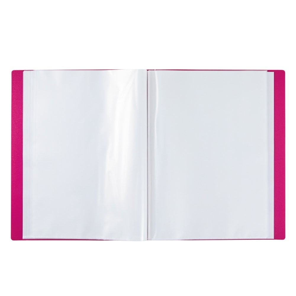 ウィザ WIZ'AクリアブックスタンダードＡ4 40ポケット, アイボリー, 40ポケット