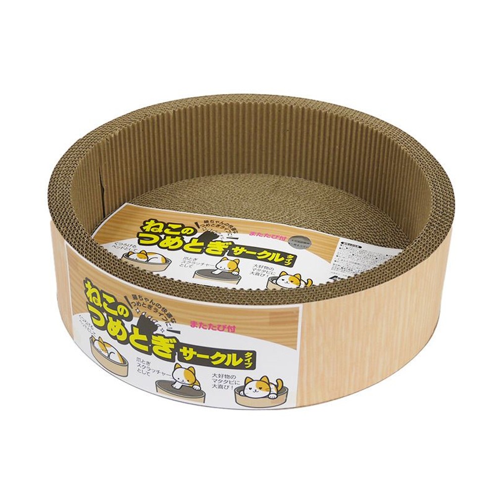 ねこのつめとぎ サークルタイプ スクラッチャー , ナチュラル, その他サイズ１