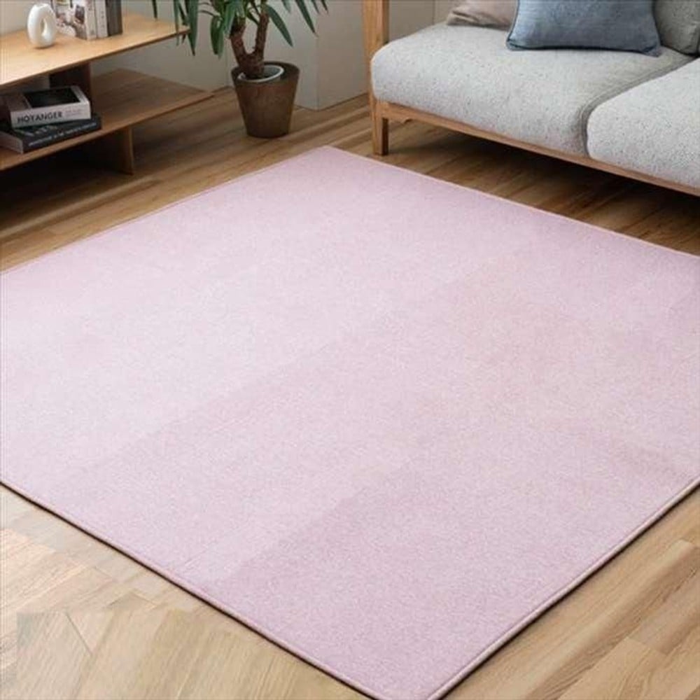 イケヒコ 敷物 ラグ（ボンディングラグ） マカロ  ピンク 【メーカー直送・代引不可】, ピンク, 90&times;120cm
