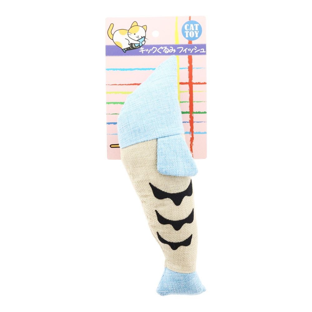 キックぐるみ　フィッシュ, ブルー, 70g