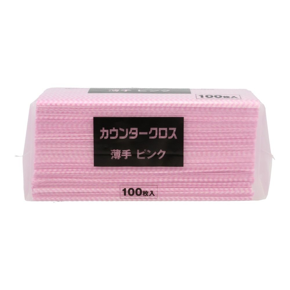 ＭＩＳＭカウンタークロスレギュラー薄手100Ｐ, ピンク, その他サイズ１