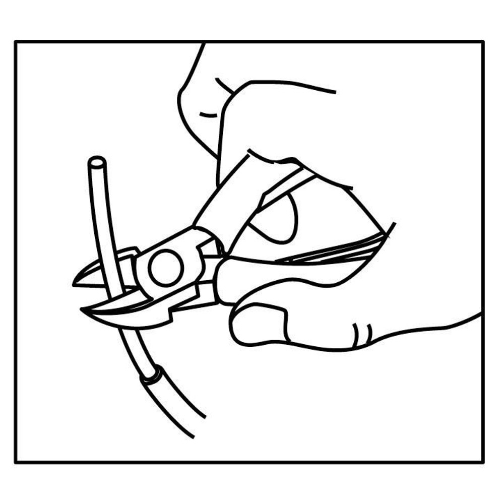 スリーピークス（3．peaks） ミニマイクロニッパ プラスチック製バネ付 100ｍｍ SM-01A, プラバネ付, 100mm