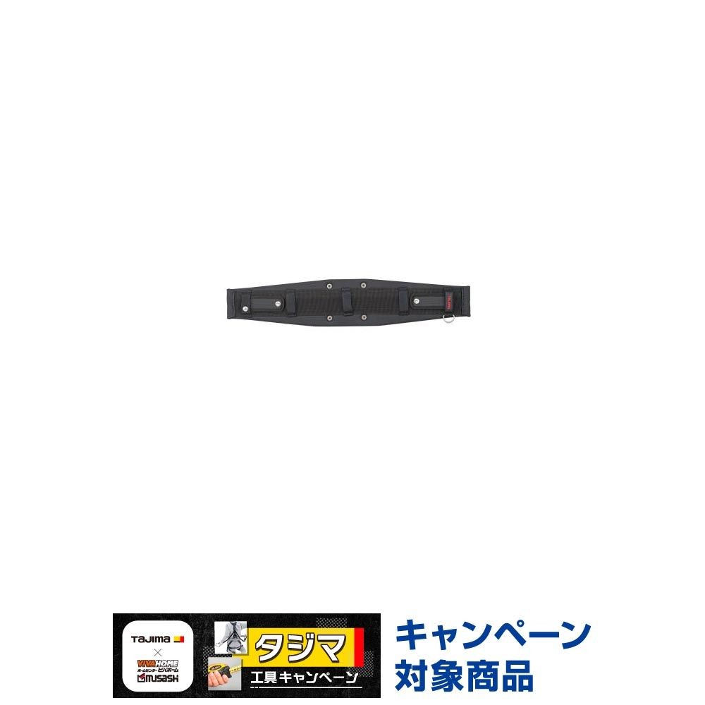 TAJIMA（タジマ）　SEG胴当てベルト 剛厚 Mサイズ　GAXW700, ブラック, Mサイズ