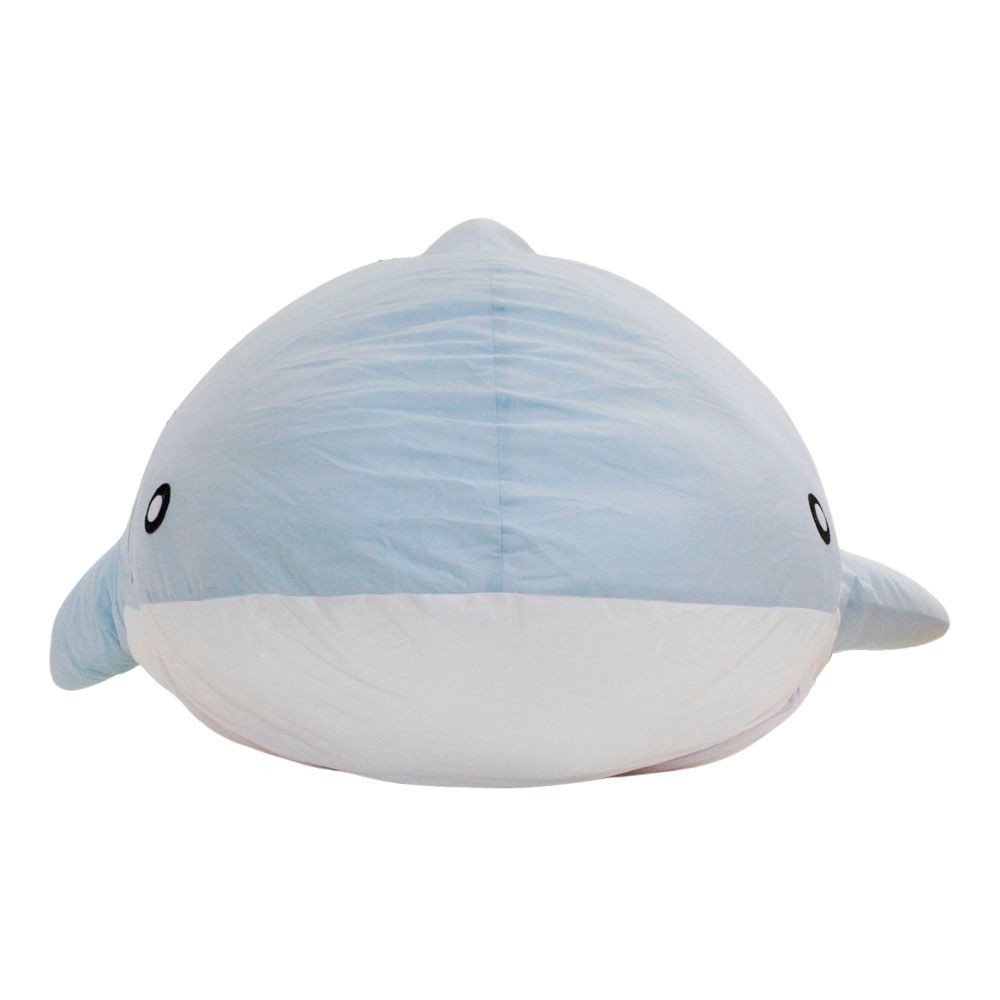 WIZ'A ウィザ ひんやり冷感サメクッション, ブルー, 約100×180cm