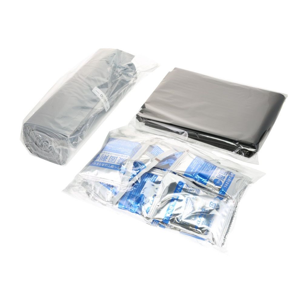 ウィザ WIZ&rsquo;Aどこでも簡易トイレ（２０回セット）組立トイレ付, 組立トイレ付, 20回セット