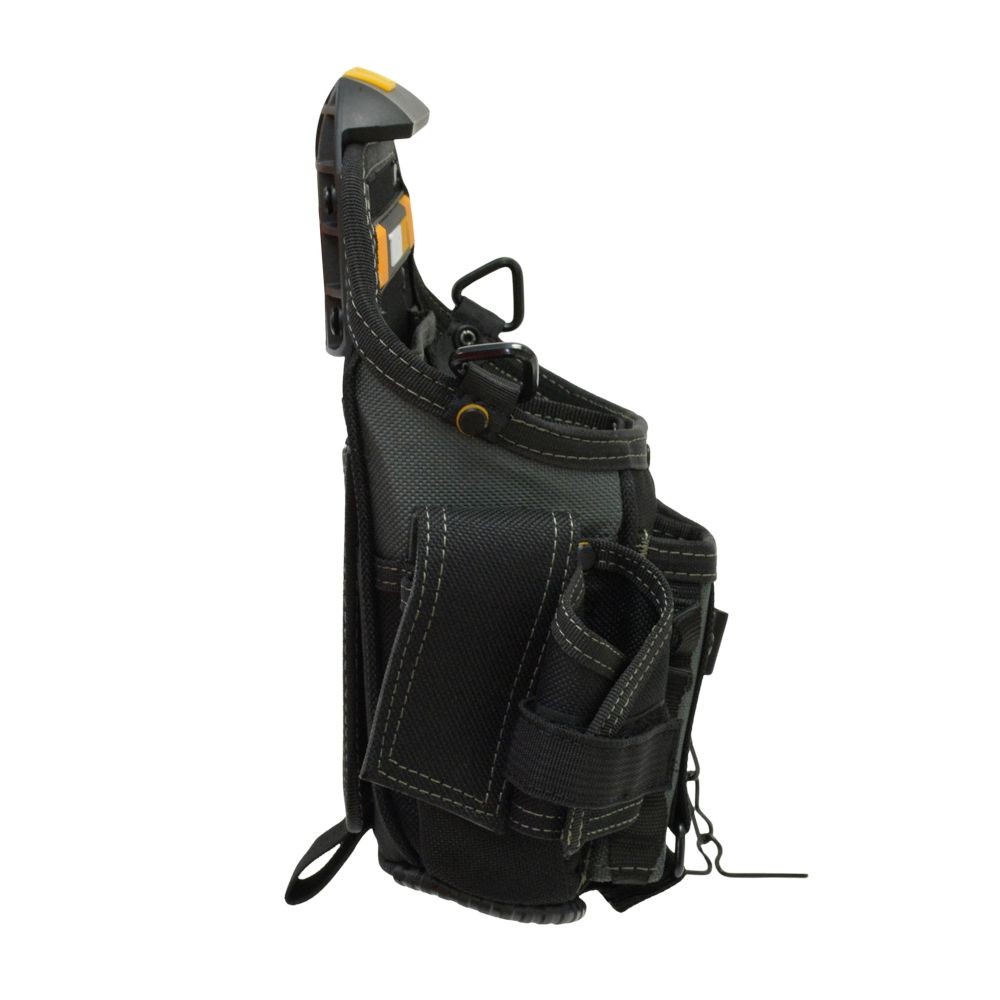 TOUGHBUILT（タフビルト）　電工ポーチ　ショルダーストラップ付　TB-CT-114, 黒, TB-CT-114