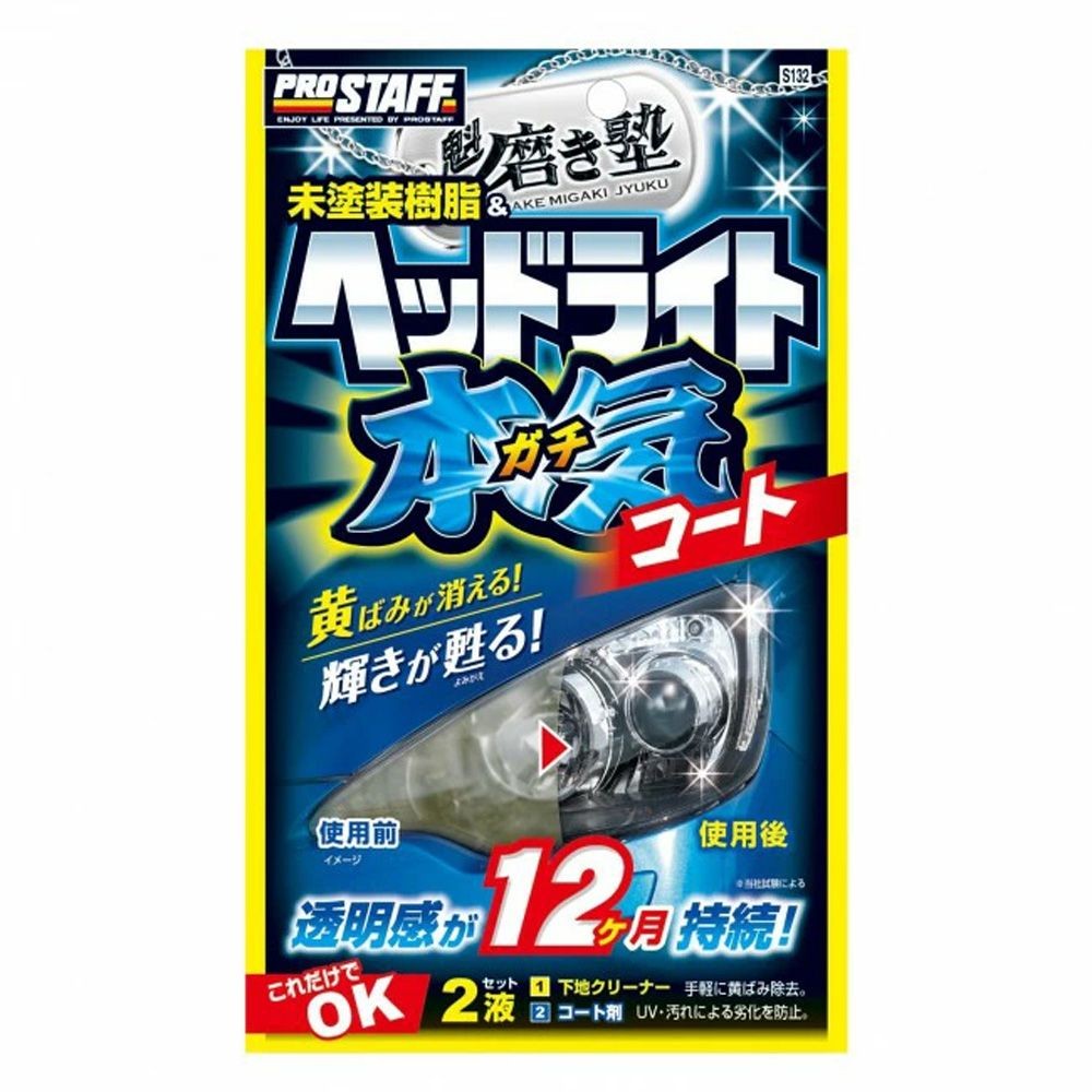 プロスタッフ ヘッドライトコート S132, ヘッドライトガチコート, S-132