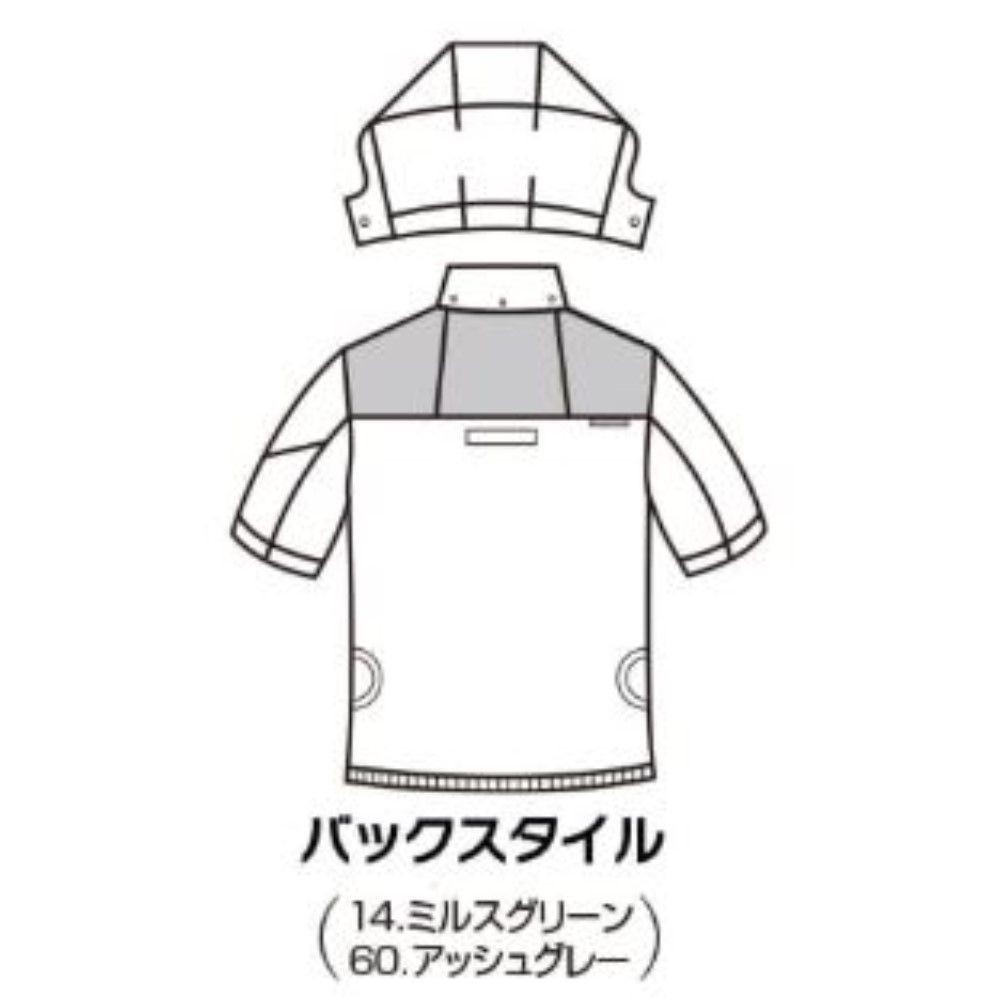 BURTLE AIRCRAFT バートル エアークラフト AC1156 ミルスグリーン, ミルスグリーン, Mサイズ
