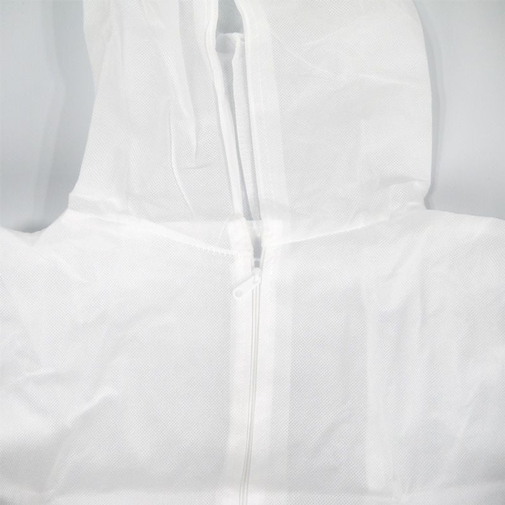 不織布つなぎ服 &times;48着セット, ホワイト（3L）, 3Lサイズ