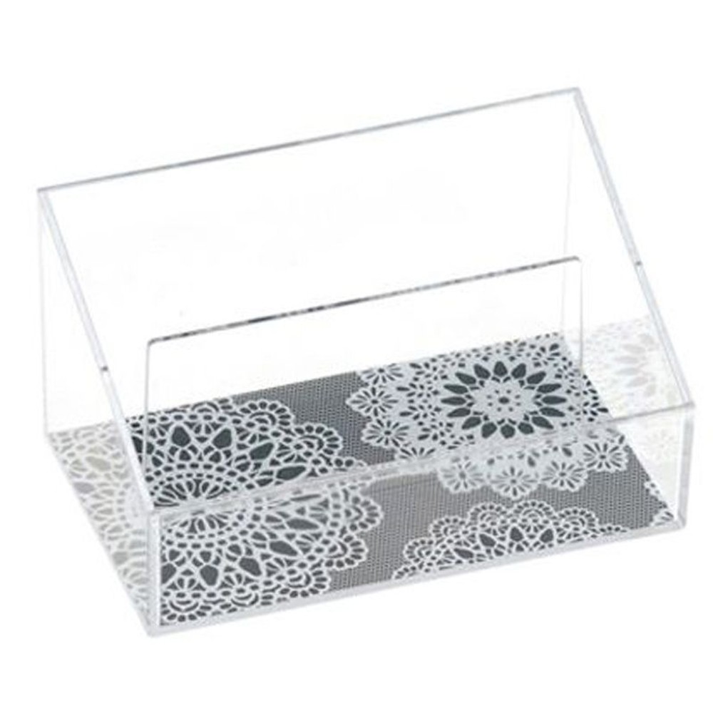 クリアピクチャーケース　レタースタンド　ホワイトレース, ホワイトレース, レタースタンド