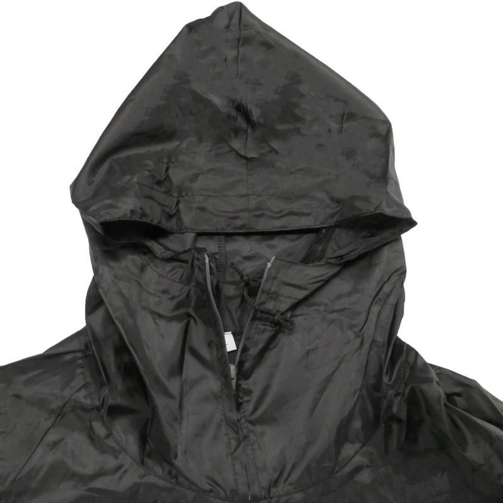 コンパクトに折りたためるヤッケ　ブラック, ブラック（M）, Ｍサイズ