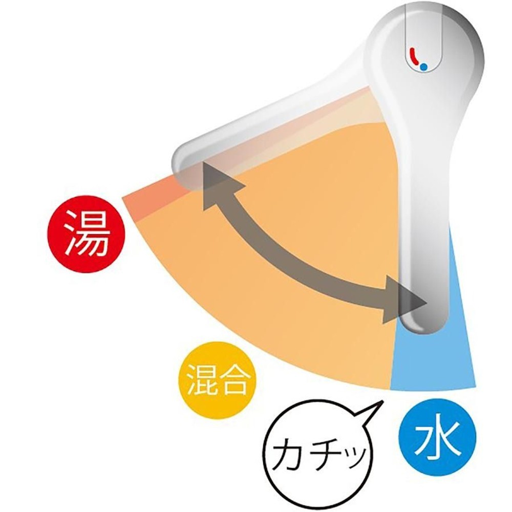 INAX ワンホールシングルレバーキッチン水栓 一般地 RSF-842YVH, シルバー, RSF-842YVH