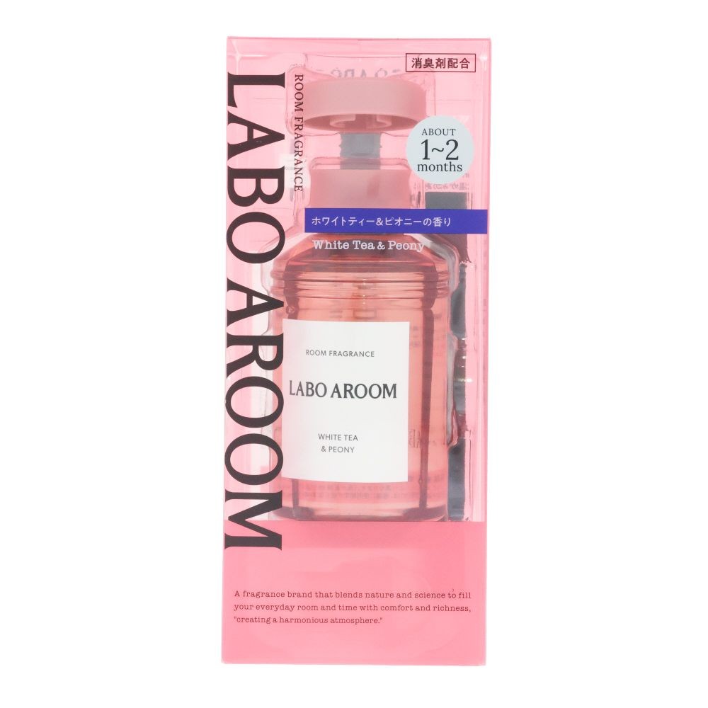 LABO AROOM　ルームフレグランス　ホワイトティー＆ピオニー, ホワイトティー＆ピオニー, 155ml