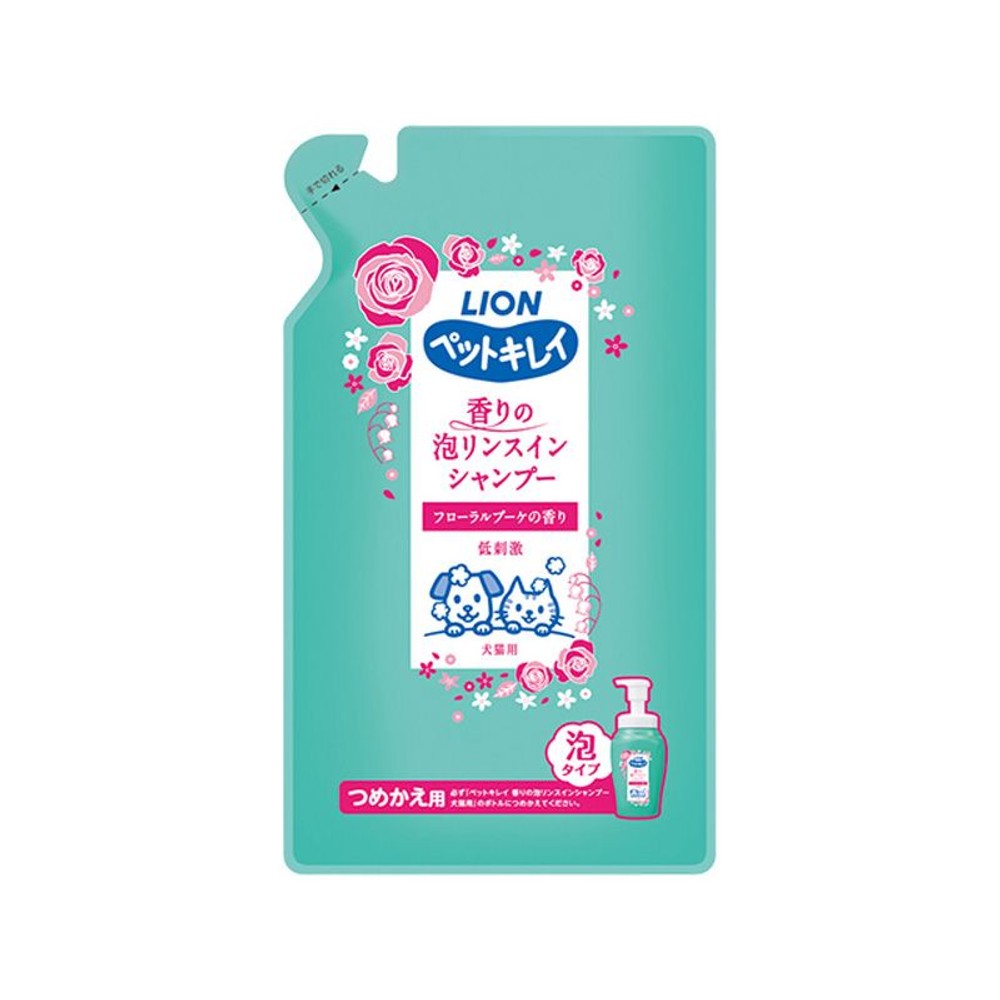 ライオン　香りの泡リンスインシャンプー　犬猫用, その他カラー１, 360ml