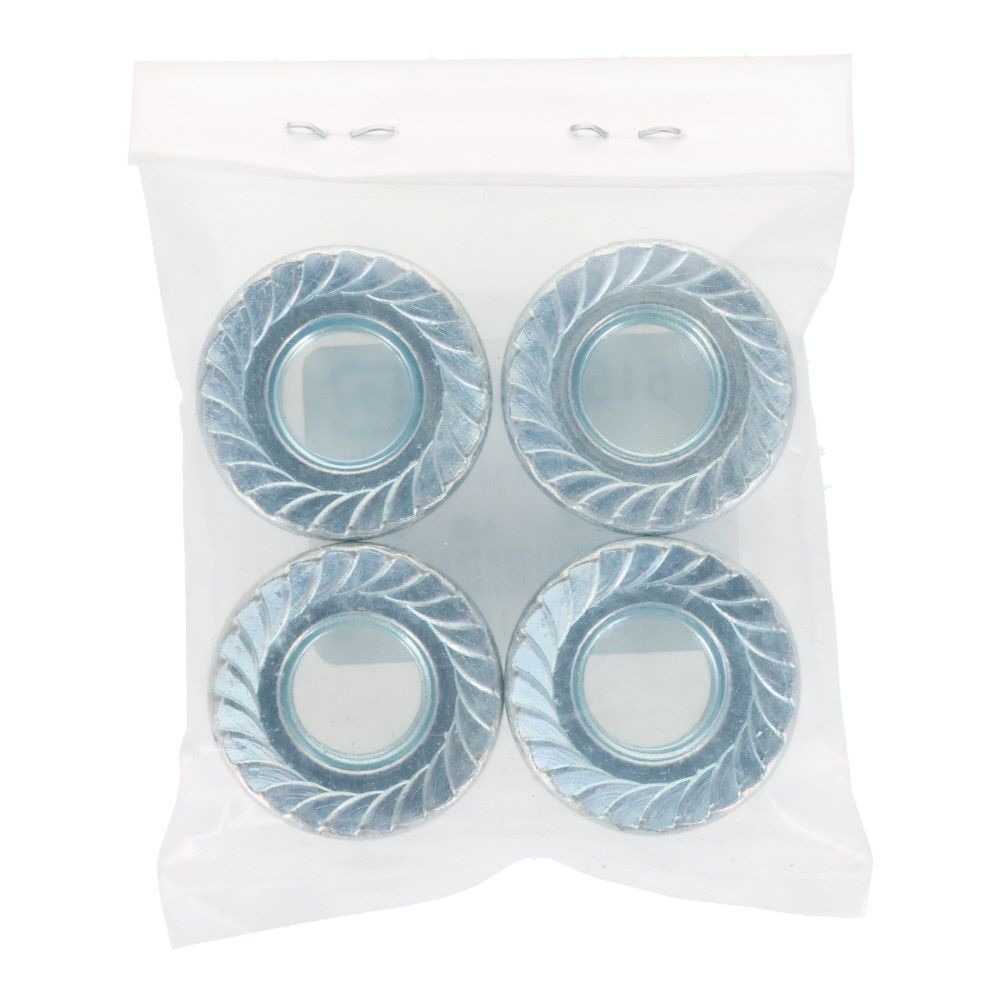 ＯＨＳＡＴＯ　ユニクロ　フランジナット　セレート付　Ｍ１２, ステンレス, M12