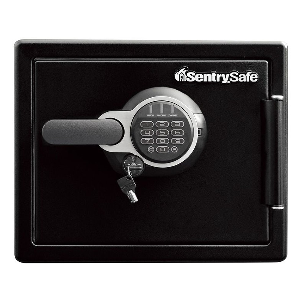 【期間限定特別価格】【開梱・設置費込】セントリー耐火耐水金庫  JTW082GEL テンキー式 2時間耐火 22.8L【メーカー直送・代引不可】, ブラック, JTW082GEL