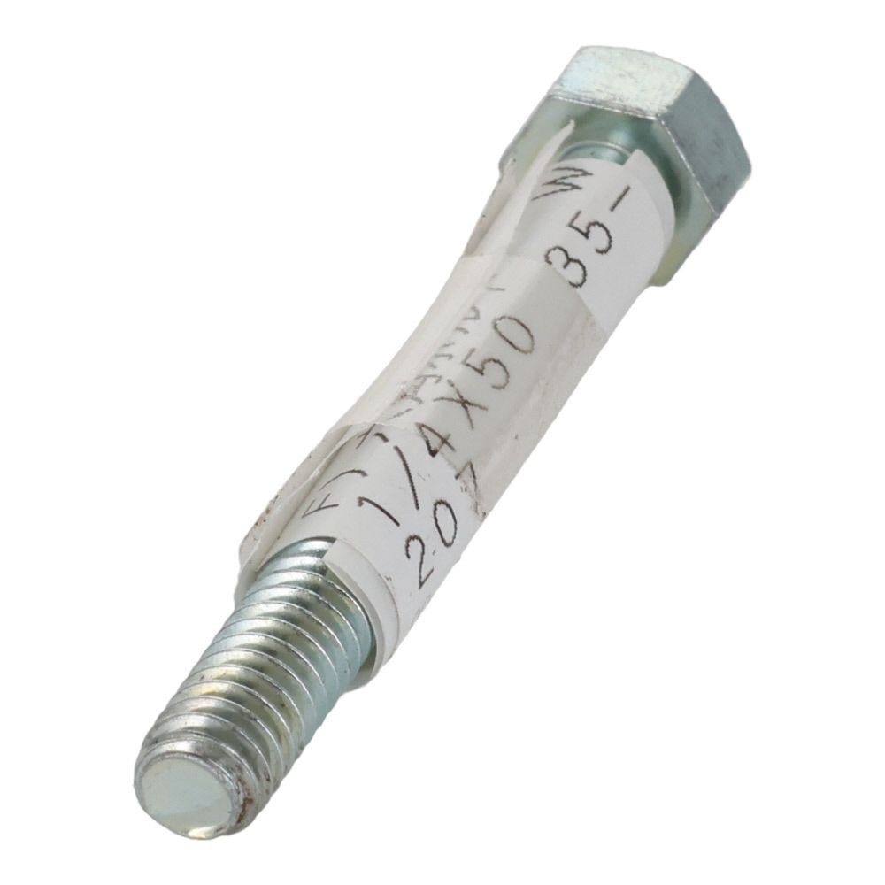 六角ボルト　メッキ　押ねじ　Ｗ１／４&times;５０, 押ねじ, W1／4&times;50