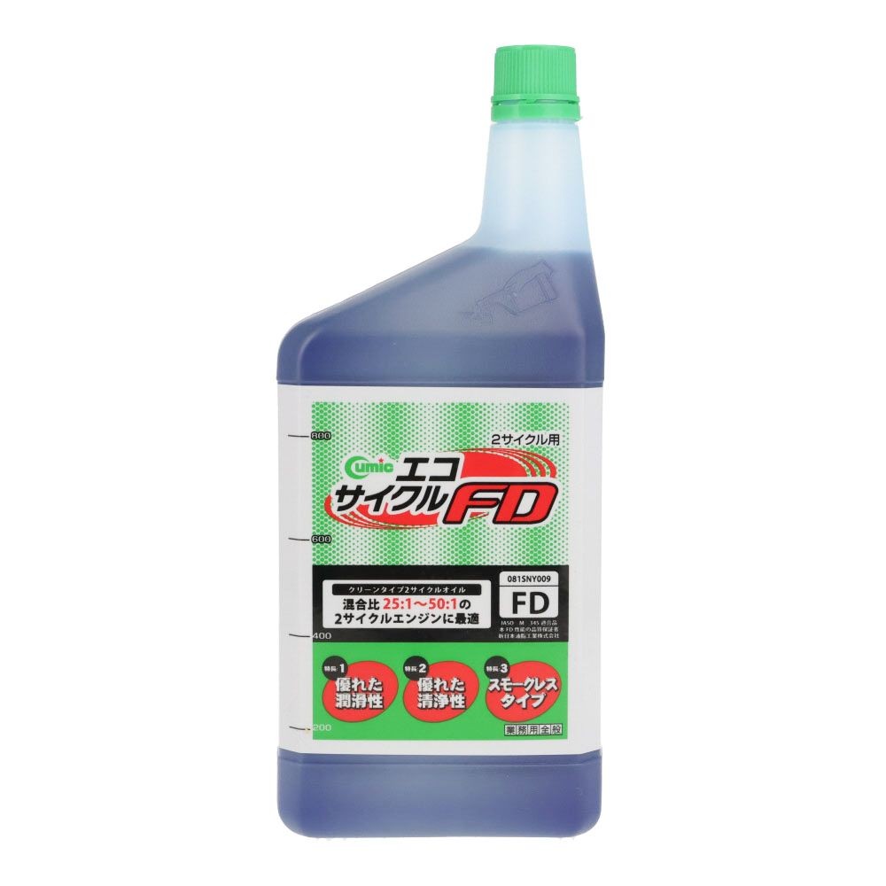 ALS キューミックエコ2サイクル FD 1L, 青, 1.0L