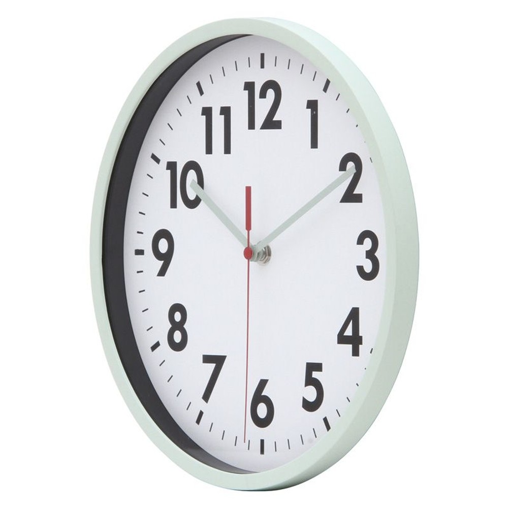 掛時計　ミーナ, ホワイト, 25cm