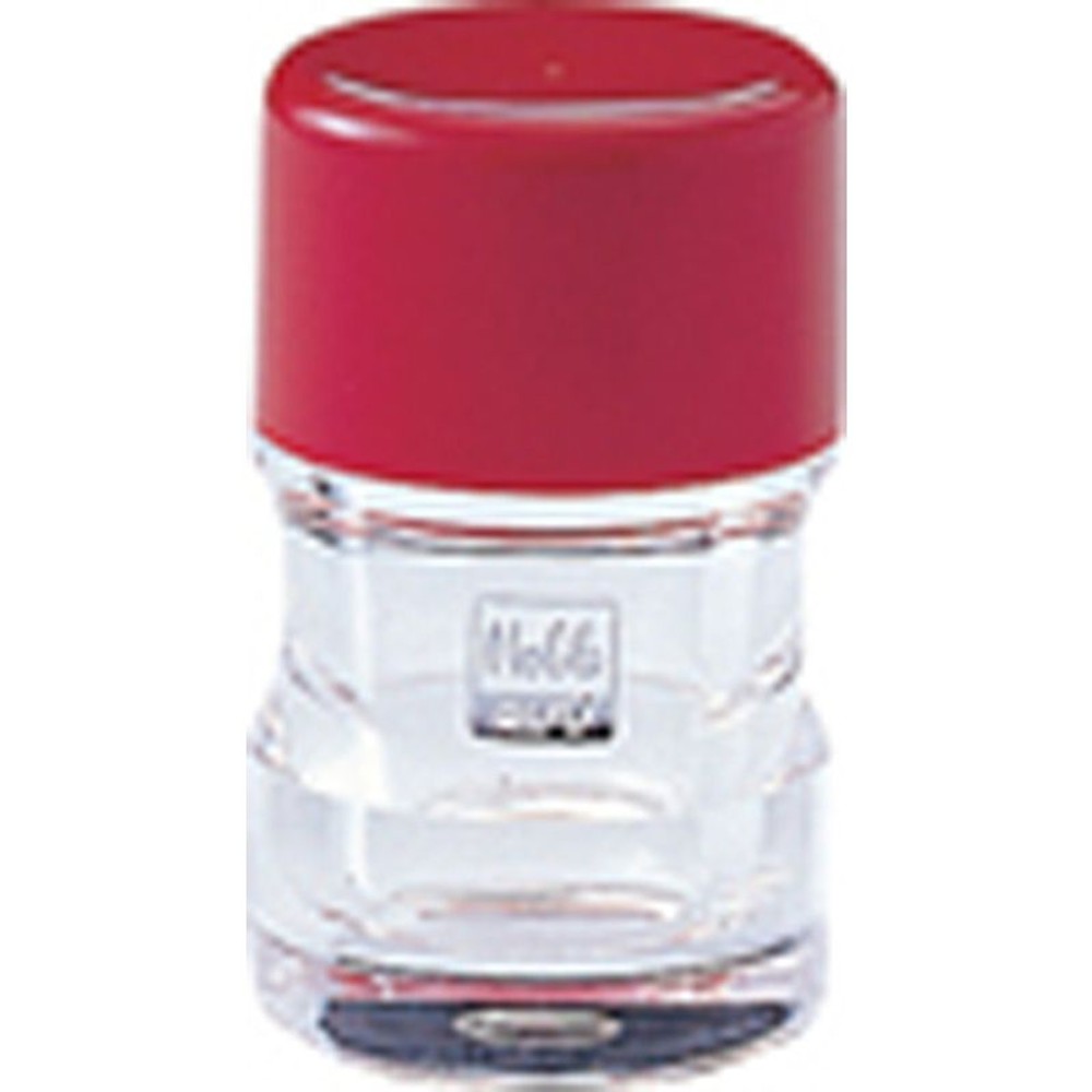 リス　ノーブル楊枝いれＲ, レッド, 52×52×88mm